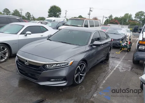 2018 Honda Accord Sport z USA, uszkodzony, nr VIN 1HGCV1F37JA151369